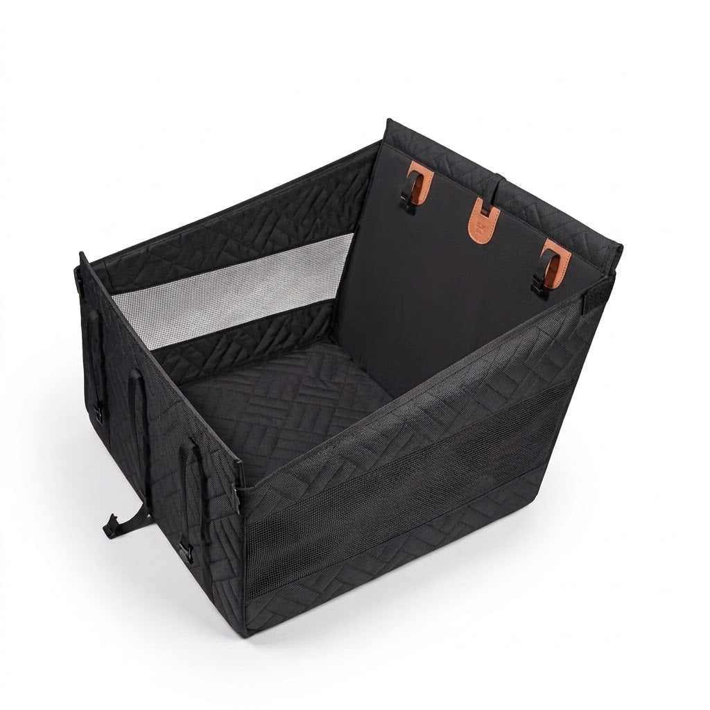 Guau&Grr® | Cama Hamaca para Coche "I’m Safe"