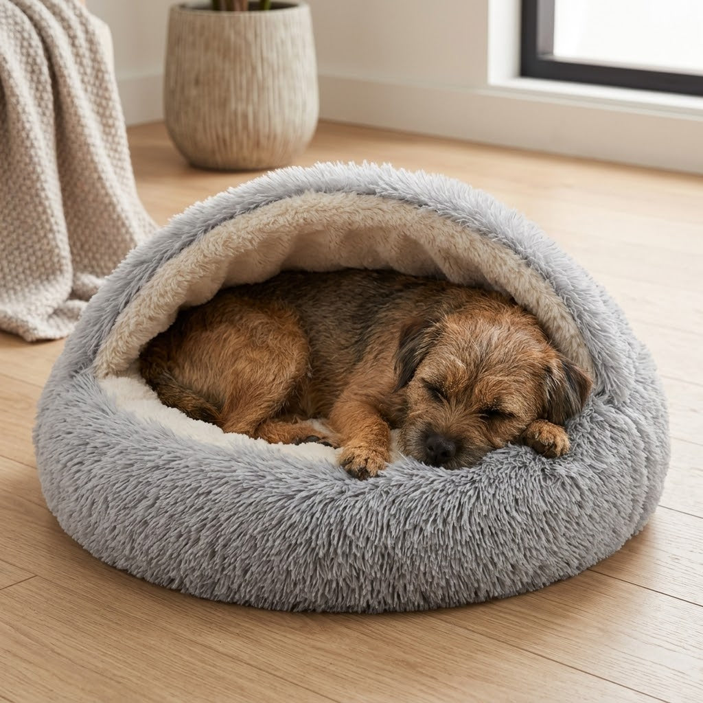 Guau&Grr® | Cama Nido Calmante "ShellSoft"