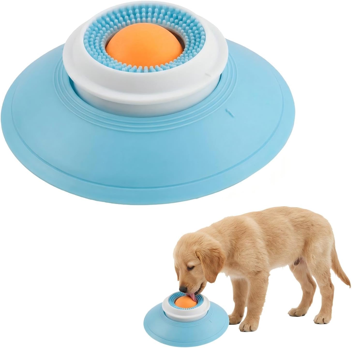 Guau&Grr® | Comedero Antivoracidad 2 en 1 “Lick&Feed”