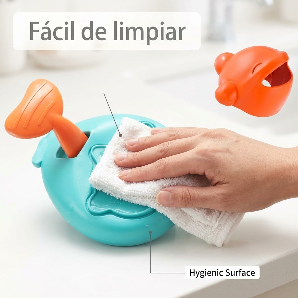 Guau&Grr® | Dispensador Interactivo de Premios con Botón Pulsador⁠ "WhaleTreats"