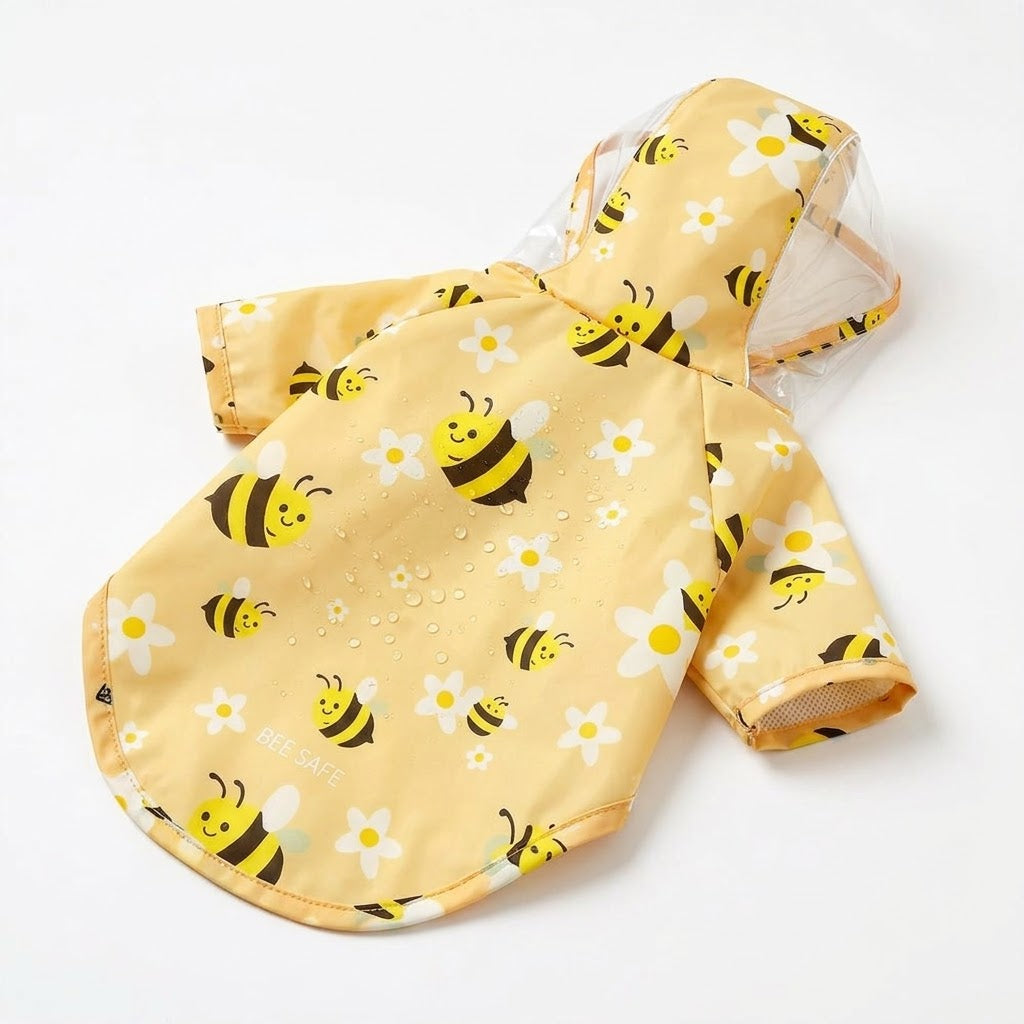 Guau&Grr® | Chubasquero Impermeable "Abeja Bzz"