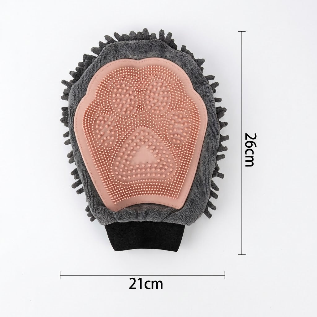 Guau&Grr® | Guante de Baño y Masaje 2 en 1 "AquaGroom Pro"