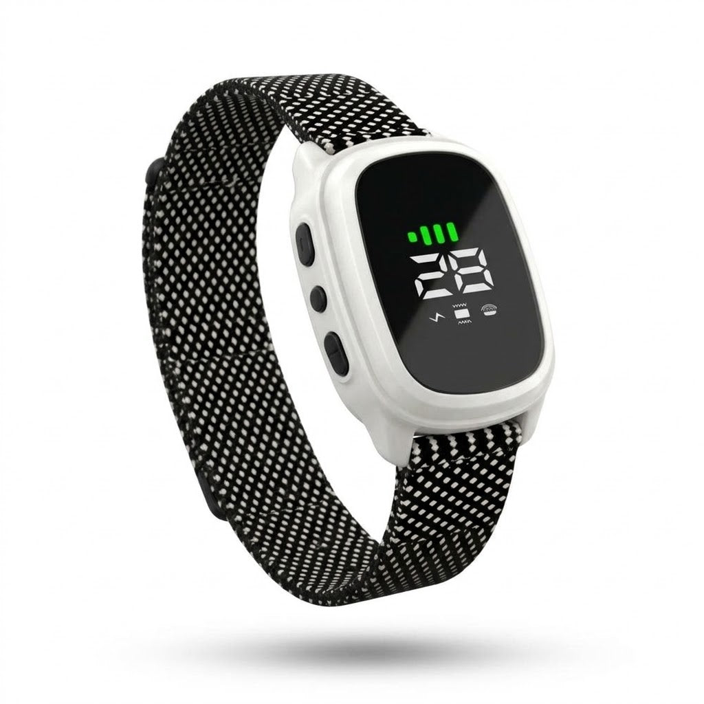 Guau&Grr® | Collar Antiladridos Inteligente con Pantalla Digital "BarkStop Pro"