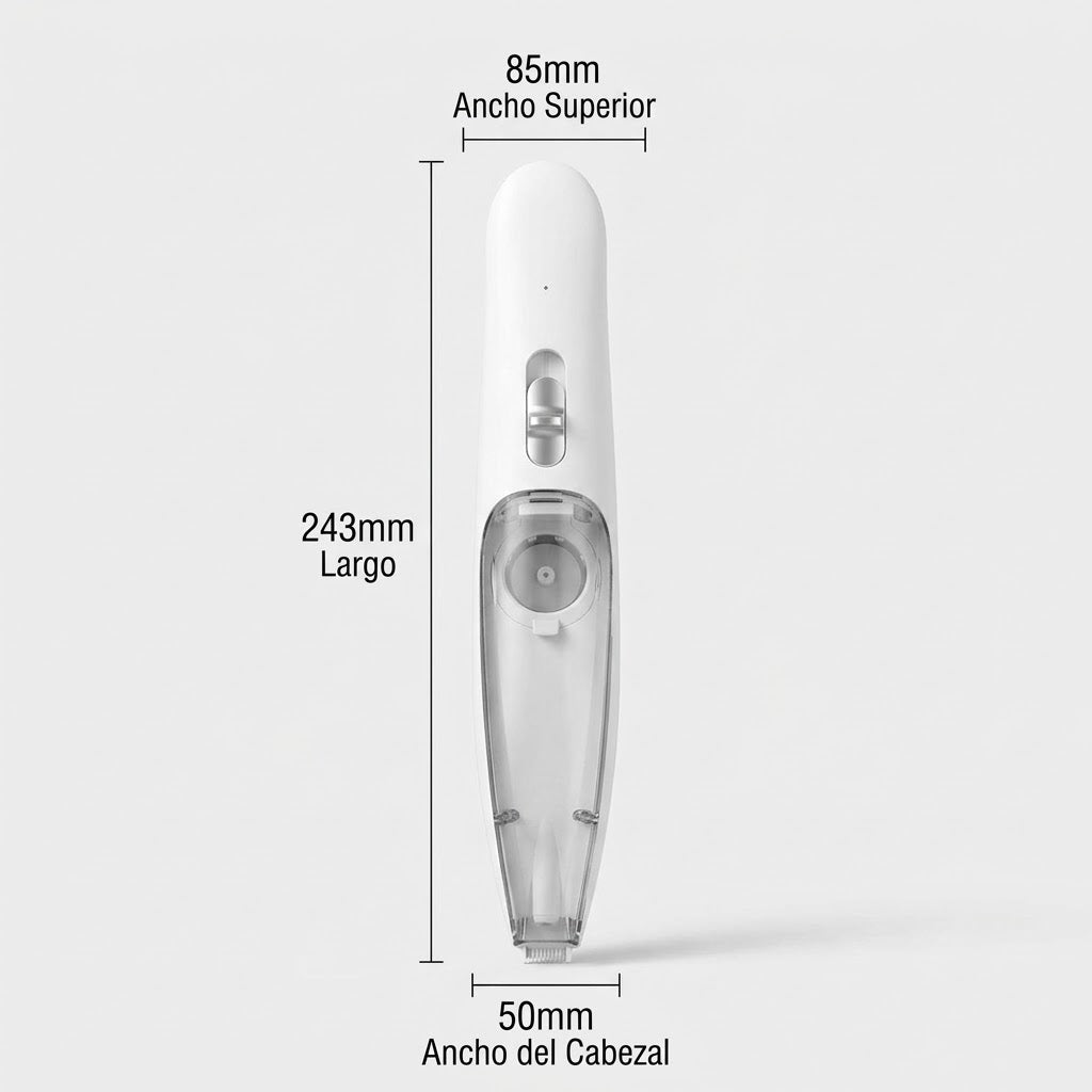 Guau&Grr® | Cortadora de Pelo Eléctrica Inalámbrica de Precisión con LED "ProGroomer"