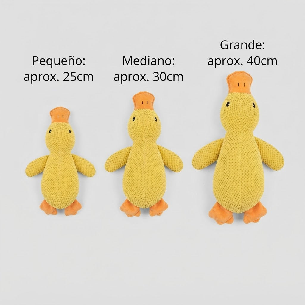 Guau&Grr® | Peluche Interactivo Resistente a Mordeduras "QuackBuddy"