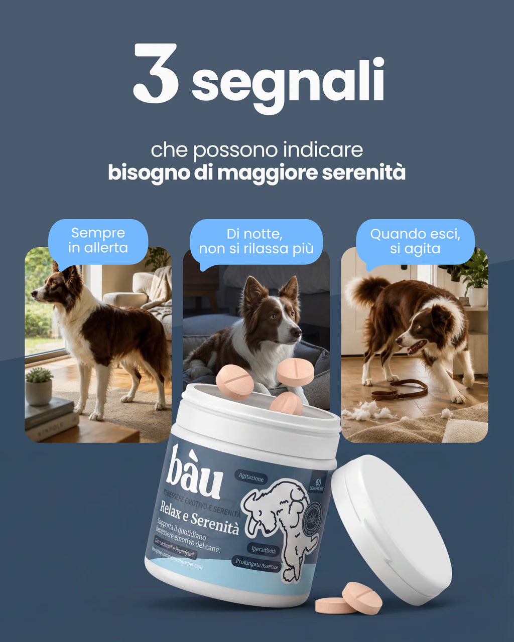 Guau&Grr® | Suplemento Calmante “Relax & Serenidad”