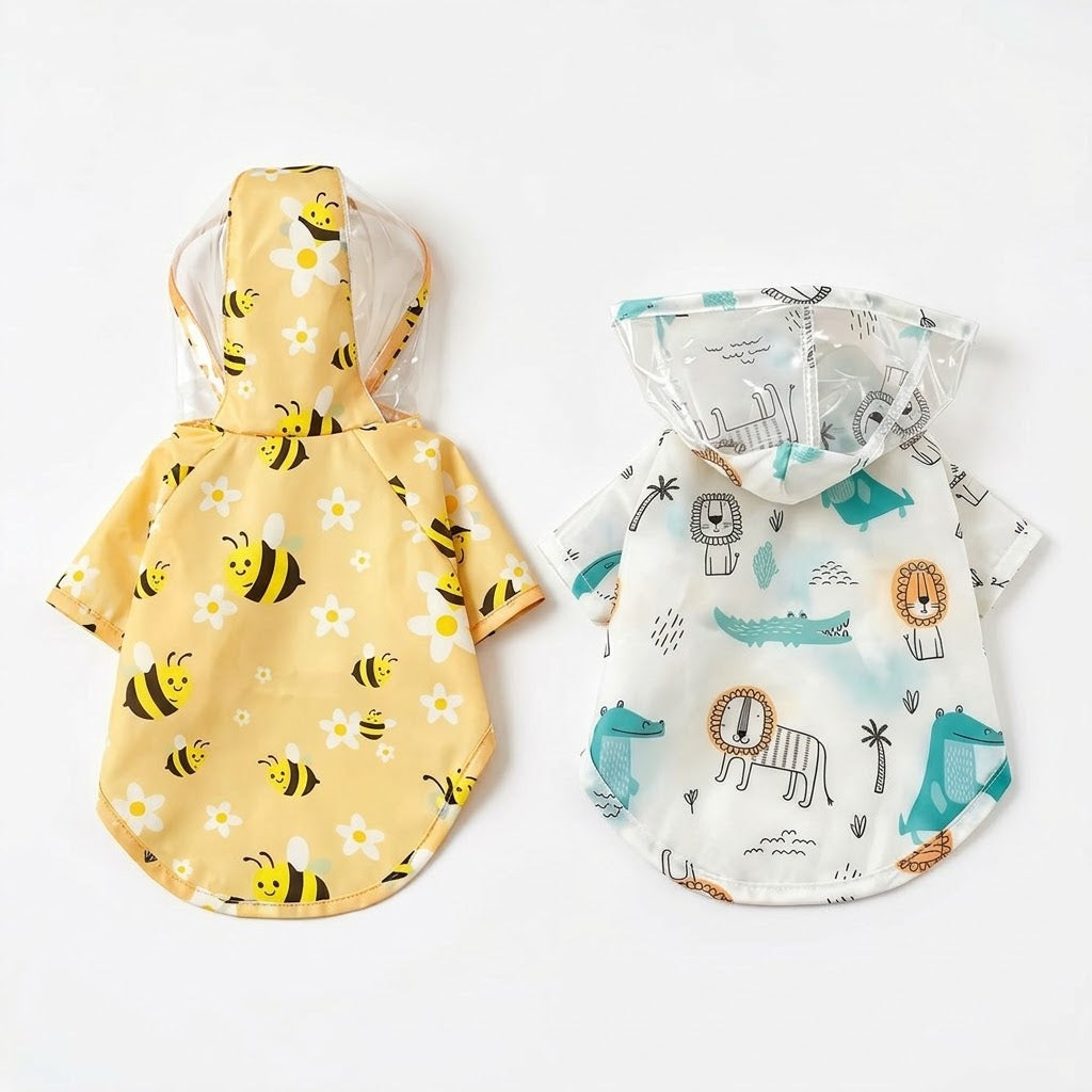 Guau&Grr® | Chubasquero Impermeable "Abeja Bzz"