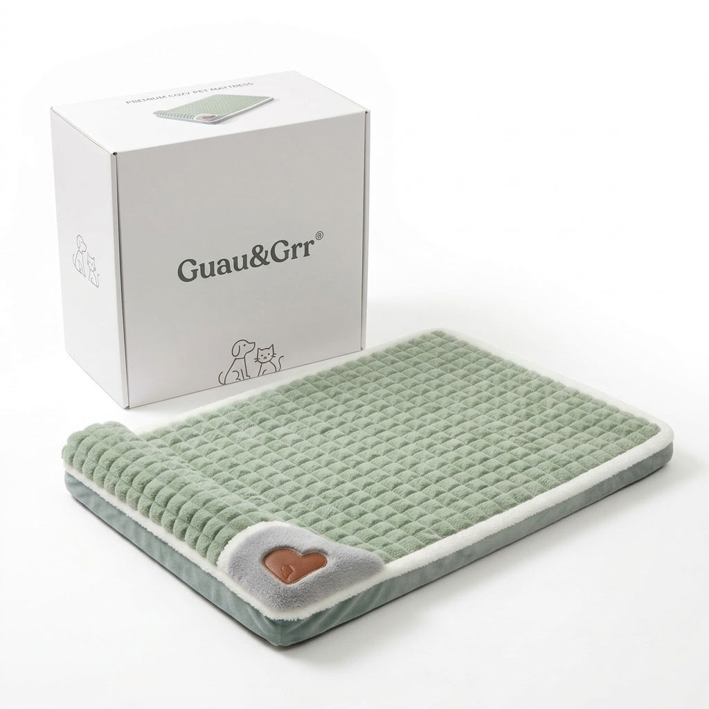 Guau&Grr® | Cama-Colchoneta Acolchada "NordicPlaid"