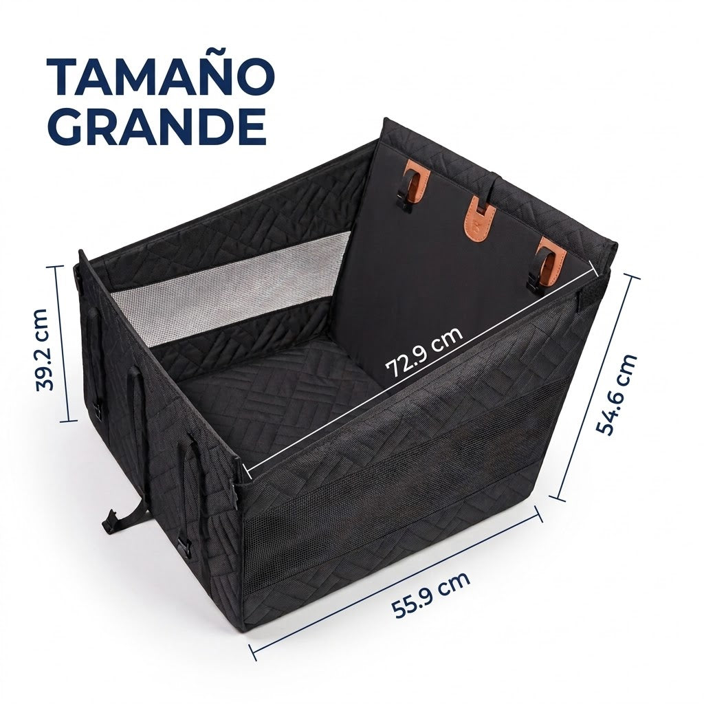 Guau&Grr® | Cama Hamaca para Coche "I’m Safe"