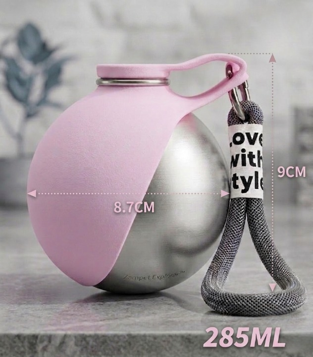 Guau&Grr® | Botella Térmica de Viaje “ExplorerSteel”