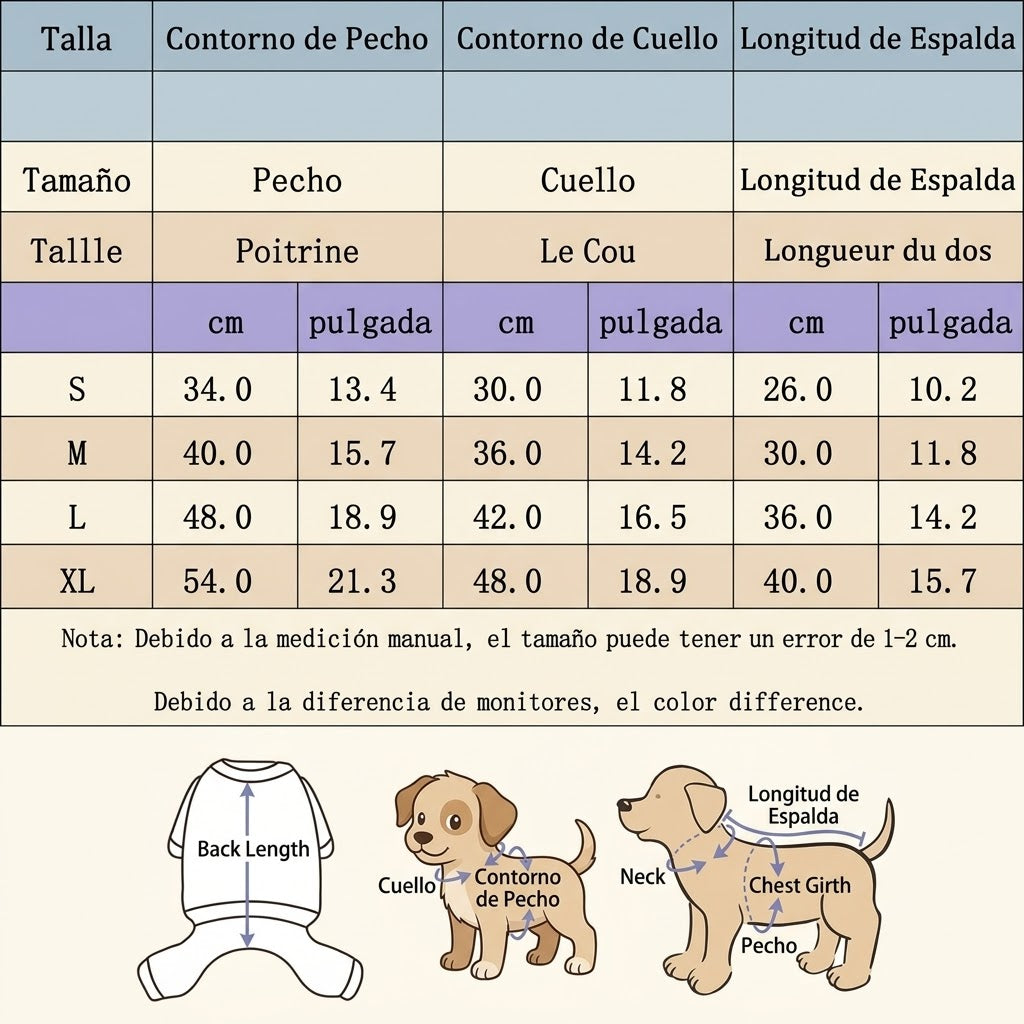 Guau&Grr® | Chaleco Térmico de Forro Polar con Anillo en D "WarmPaws"