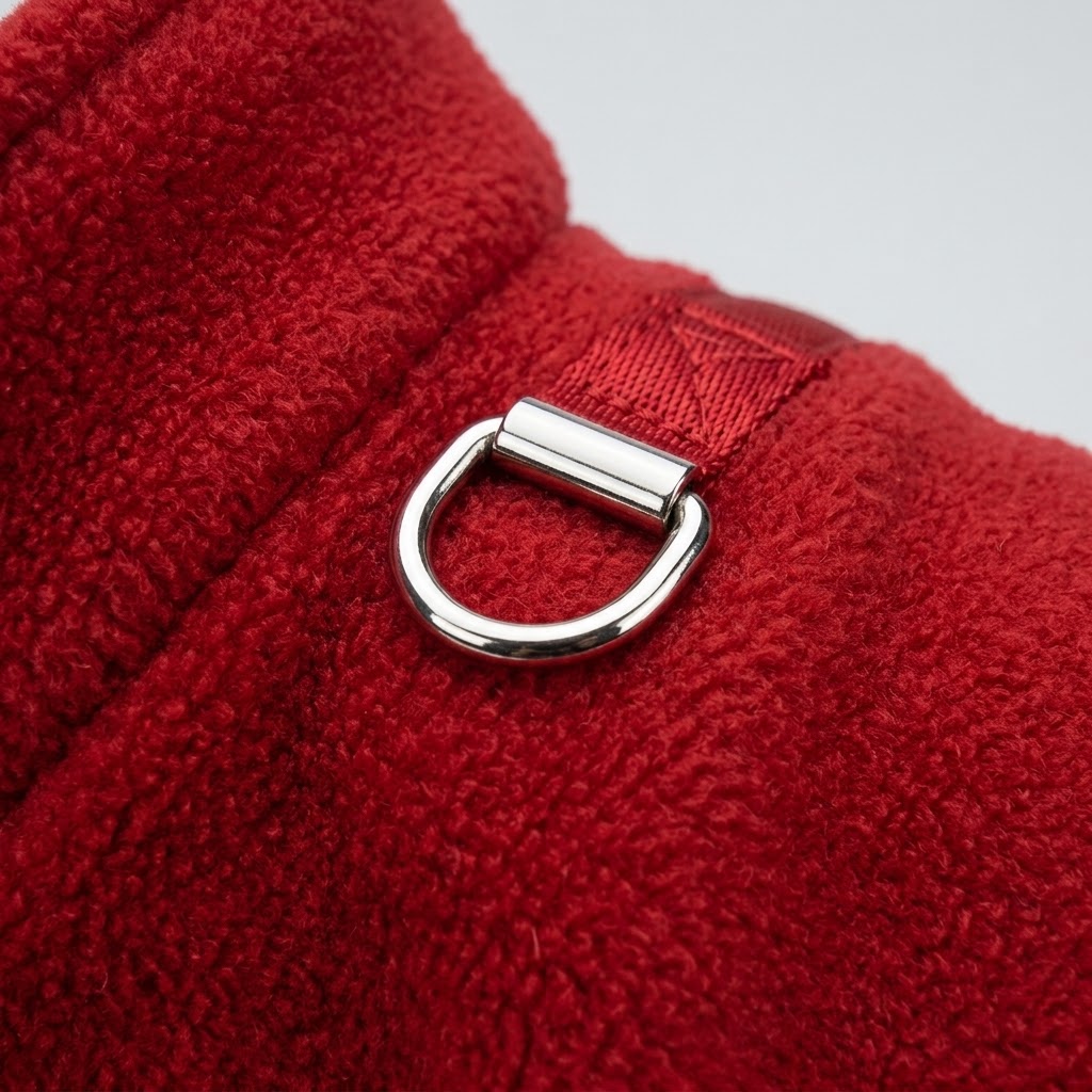Guau&Grr® | Chaleco Térmico de Forro Polar con Anillo en D "WarmPaws"