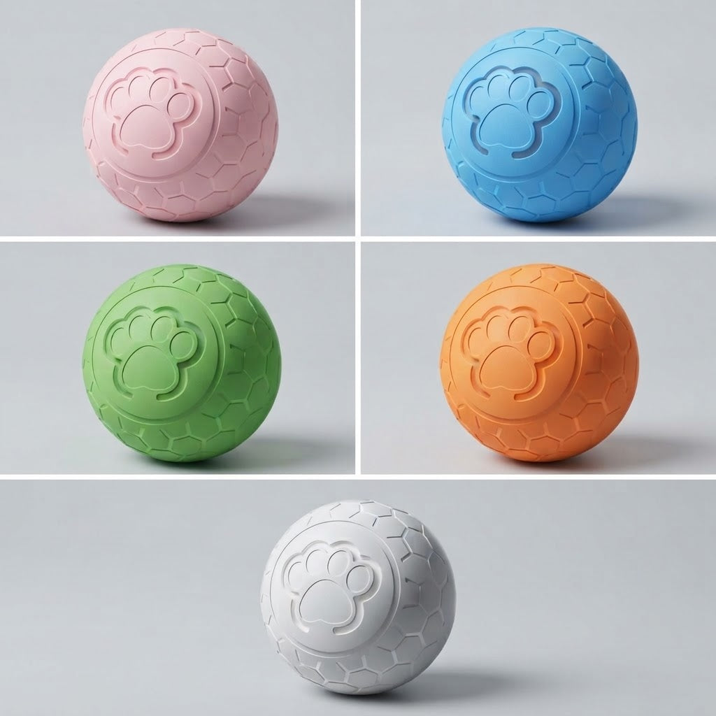 Guau&Grr® | Pelota Interactiva Inteligente con Rebote Automático "CyberBall RGB"