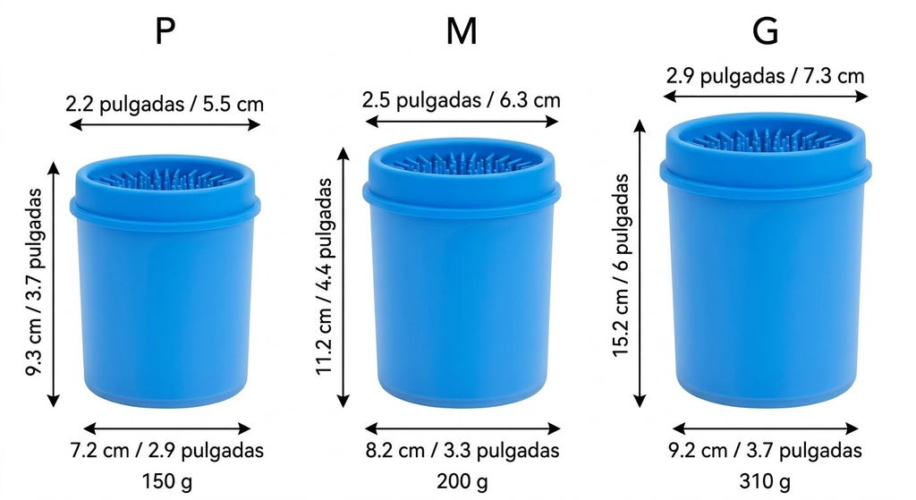 Guau&Grr® | Limpiador de Patas Portátil de Silicona Ultra-Suave "CleanPaws"