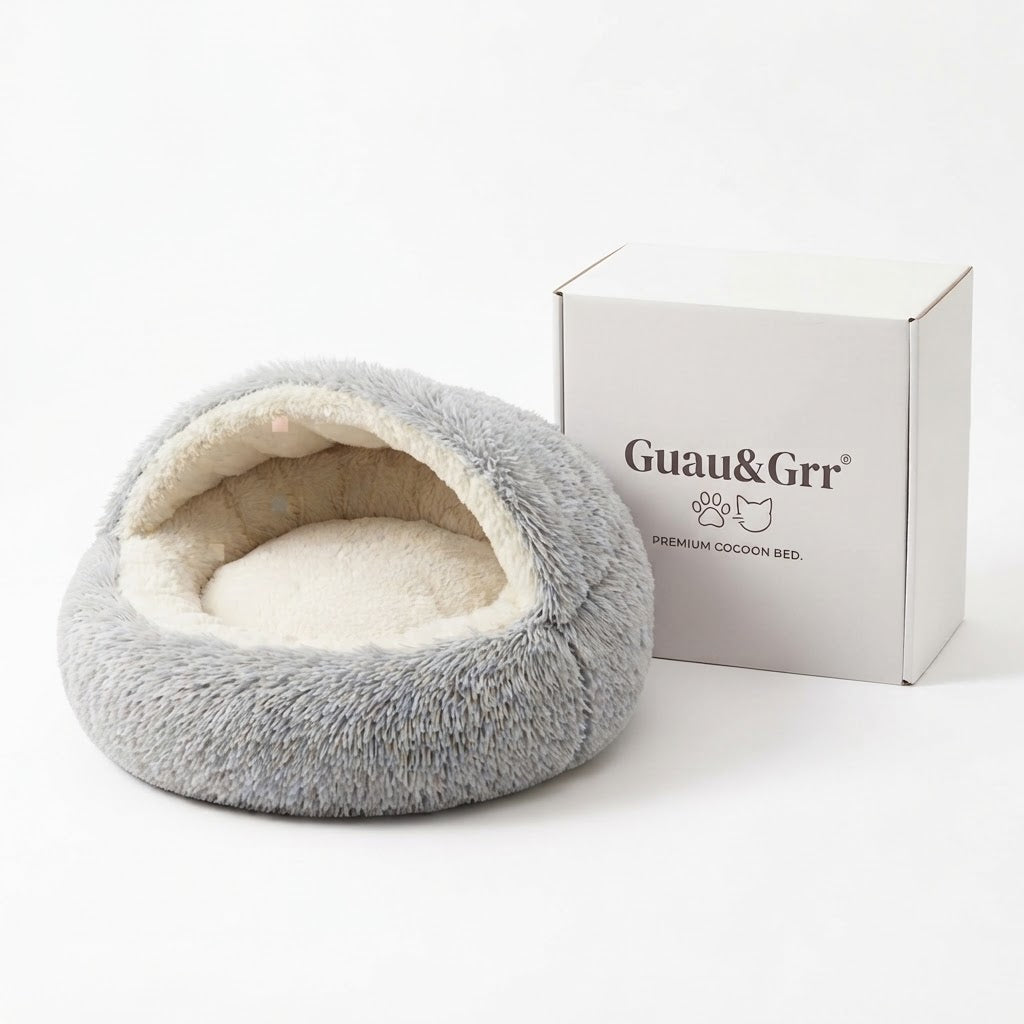 Guau&Grr® | Cama Nido Calmante "ShellSoft"