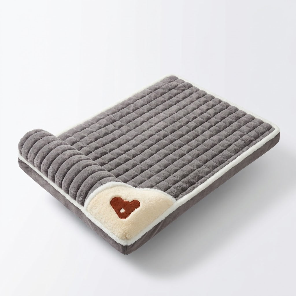 Guau&Grr® | Cama-Colchoneta Acolchada "NordicPlaid"