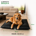 Guau&Grr® | Cama Cojín Impermeable “EcoLeather Imperial⁠”