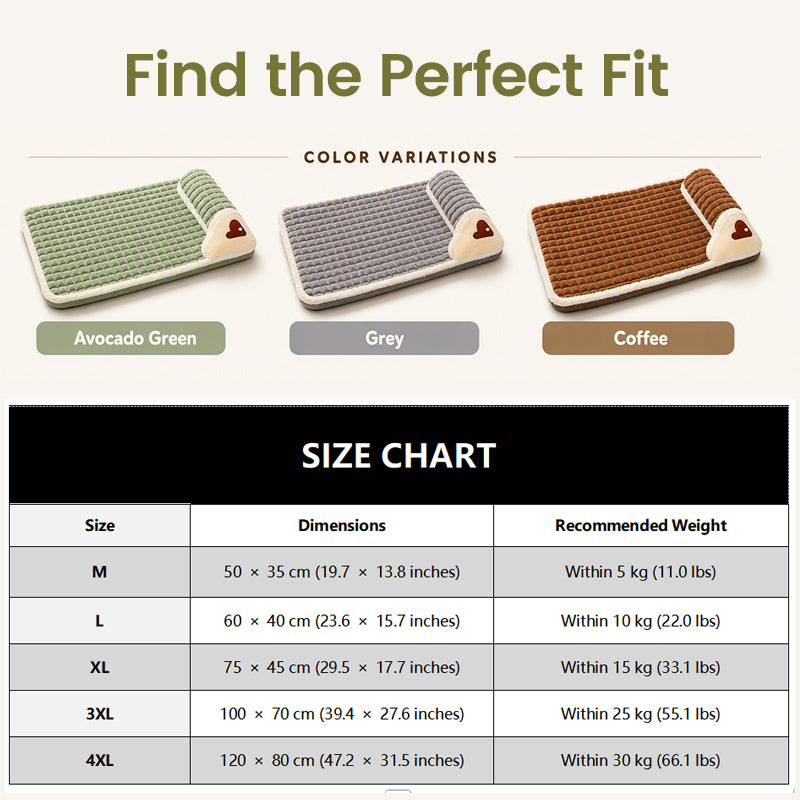 Guau&Grr® | Colchoneta Ortopédica “Velvet Rest”